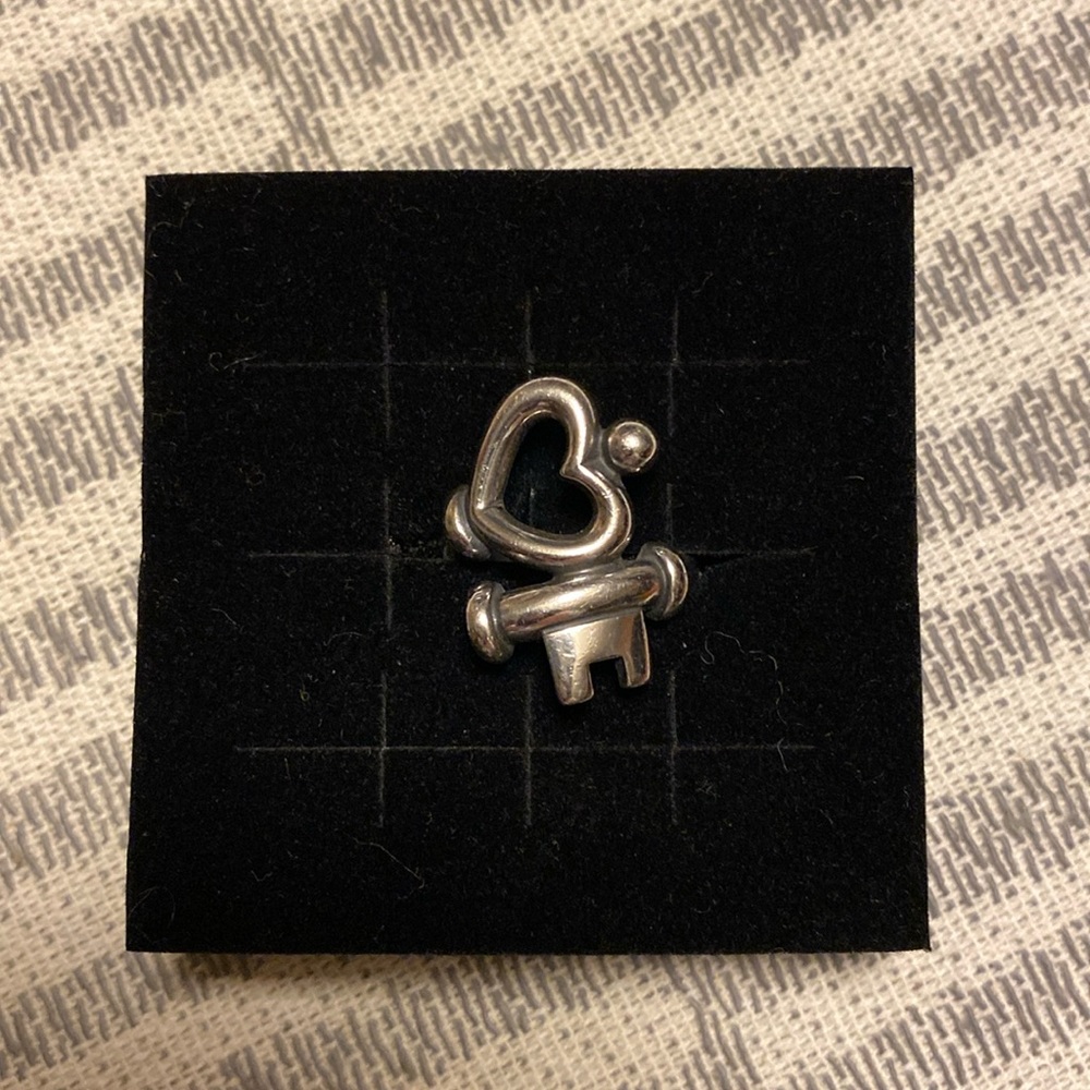 JAMES AVERY Sterling Silver Key to Heart Ring